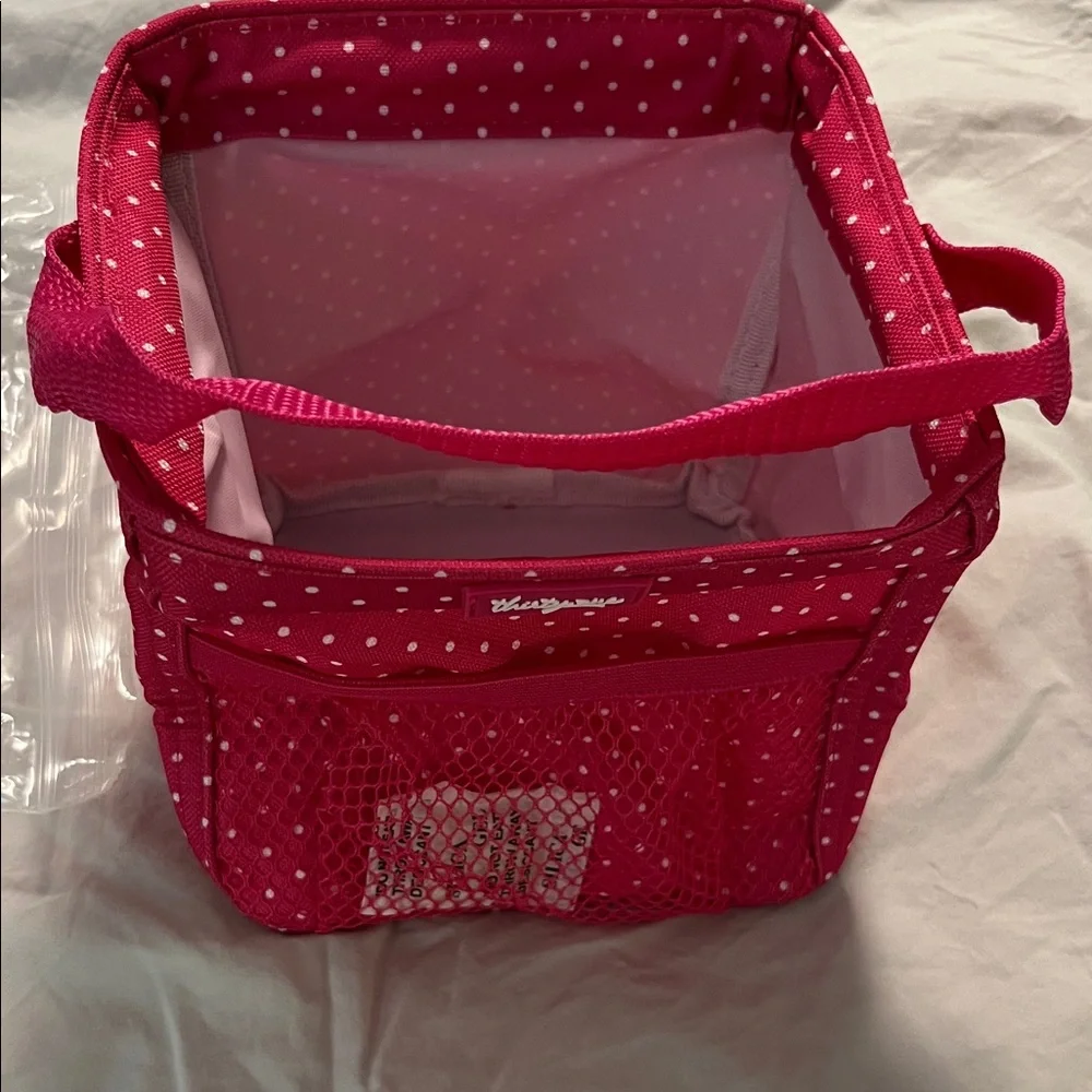 Thirty-One Pink Dot Littles Carry-All Caddy